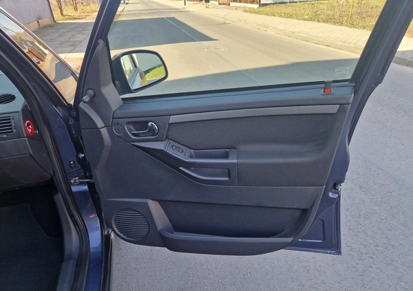 Opel Meriva cena 12300 przebieg: 165000, rok produkcji 2006 z Płońsk małe 121